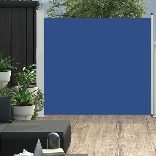 VidaXL tuinscherm uittrekbaar 170x300 blauw