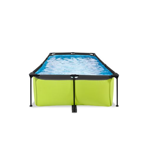 EXIT Lime opzetzwembad met filterpomp groen 220x150x65cm