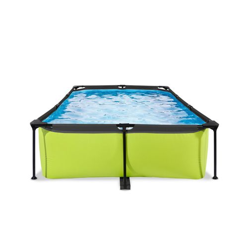 EXIT Lime opzetzwembad met filterpomp groen 300x200x65cm