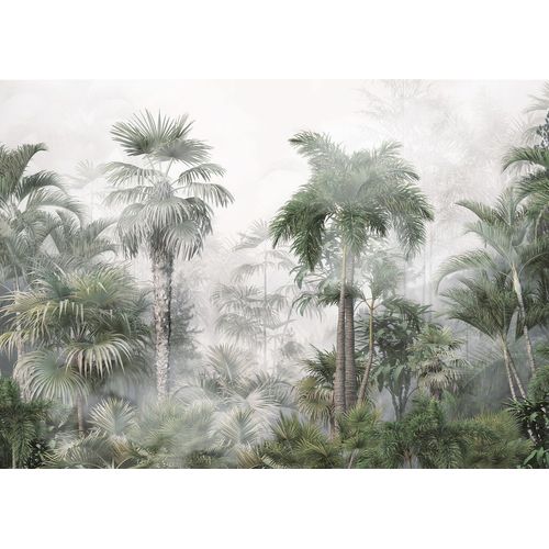 Sanders & Sanders Poster Tropisch Landschap Met Palmbomen
