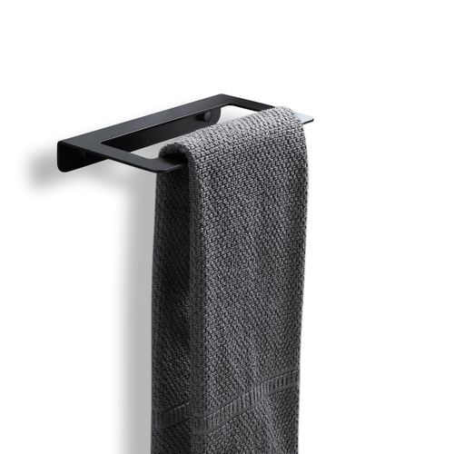 VDN Stainless Handdoekrek - Handdoekrek Badkamer - Zwart - Handdoekenrek - Handdoekhouder