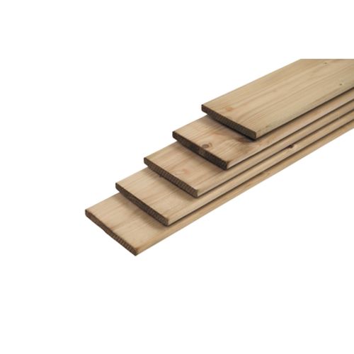 Schuttingplank geïmpregneerd hout 16x14x300cm